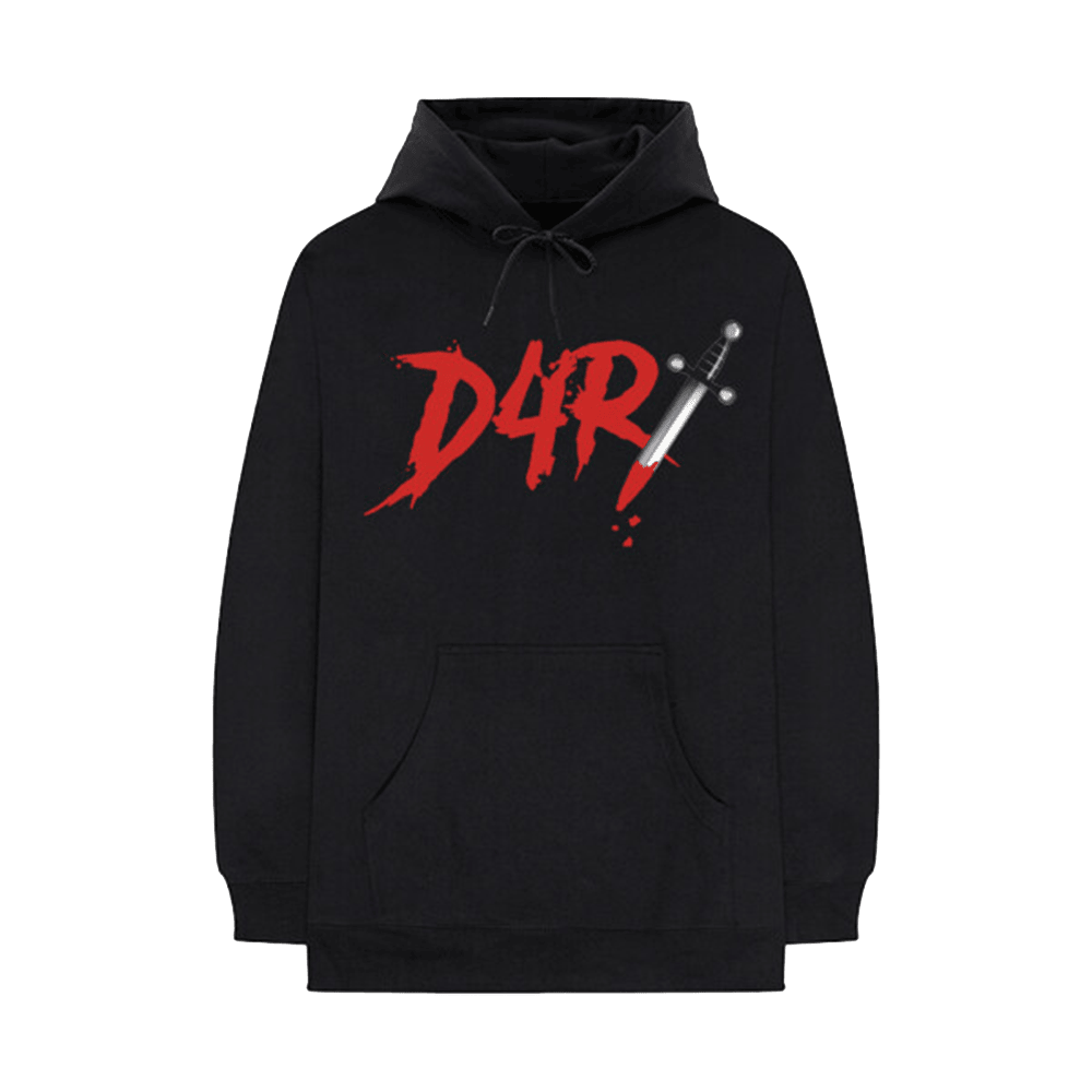 DDG Merch Bloody Knife D4R Hoodie Father's Day Gifts For Husband DDG Merch Bloody Knife D4R Hoodie Father's Day Gifts For Husband