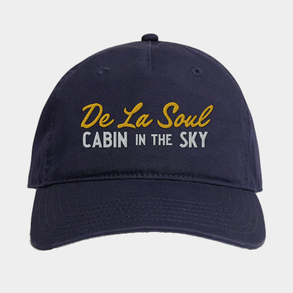 De La Soul Merch Cabin In The Sky Dad Hat Embroidered Unique Gifts For Music Lovers