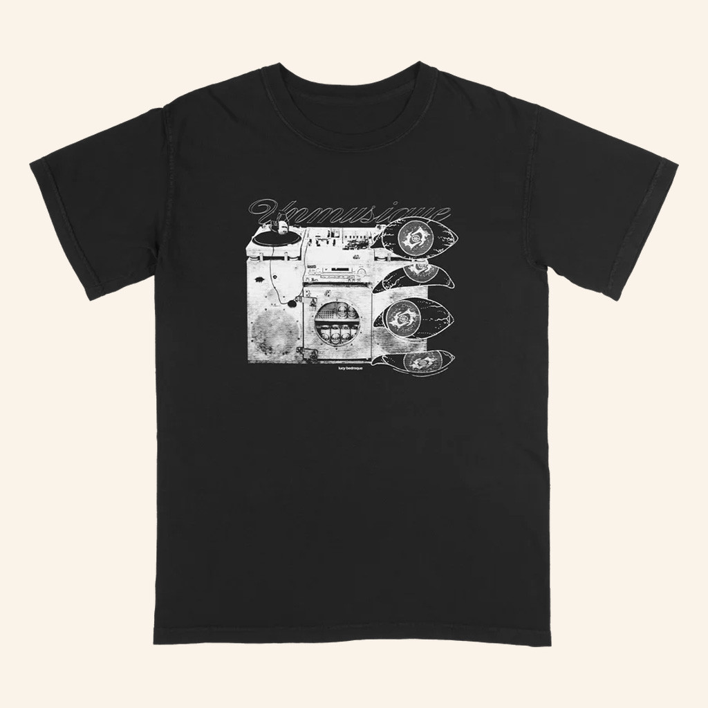 Dead Air Merch Lucy Bedroque Unmusique Black T-Shirt Music Lover Gifts For Him Dead Air Merch Lucy Bedroque Unmusique Black T-Shirt Music Lover Gifts For Him
