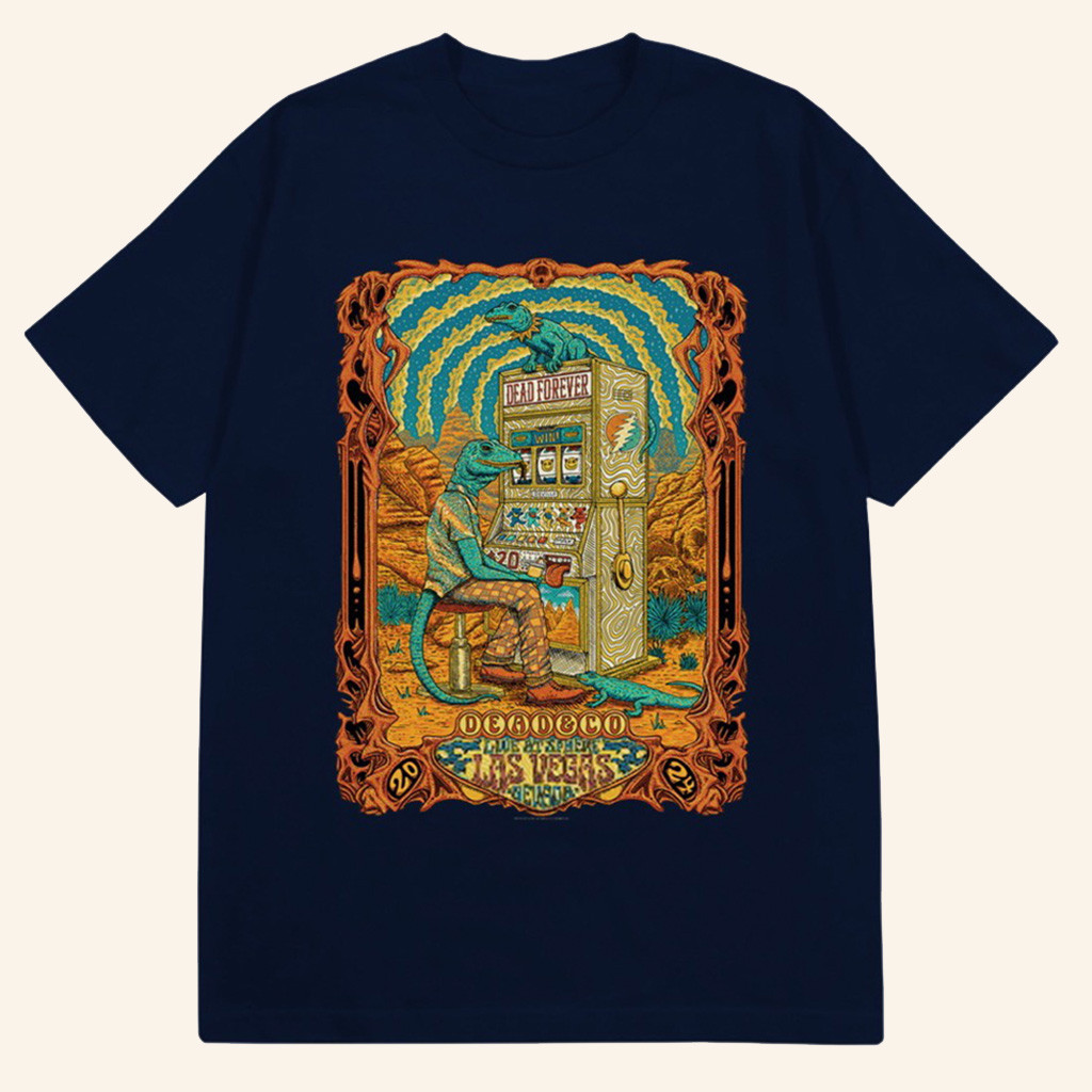 Dead And Company Merch Dead And Co Slot Machine Sphere T-Shirt Christmas Gifts For Men Dead And Company Merch Dead And Co Slot Machine Sphere T-Shirt Christmas Gifts For Men