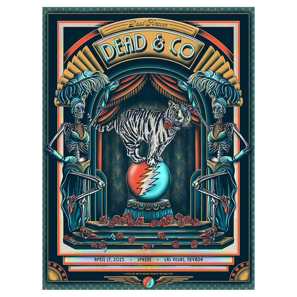 Dead And Company Merch Dead Forever April 17th Event Poster Christmas Presents For Him Dead And Company Merch Dead Forever April 17th Event Poster Christmas Presents For Him