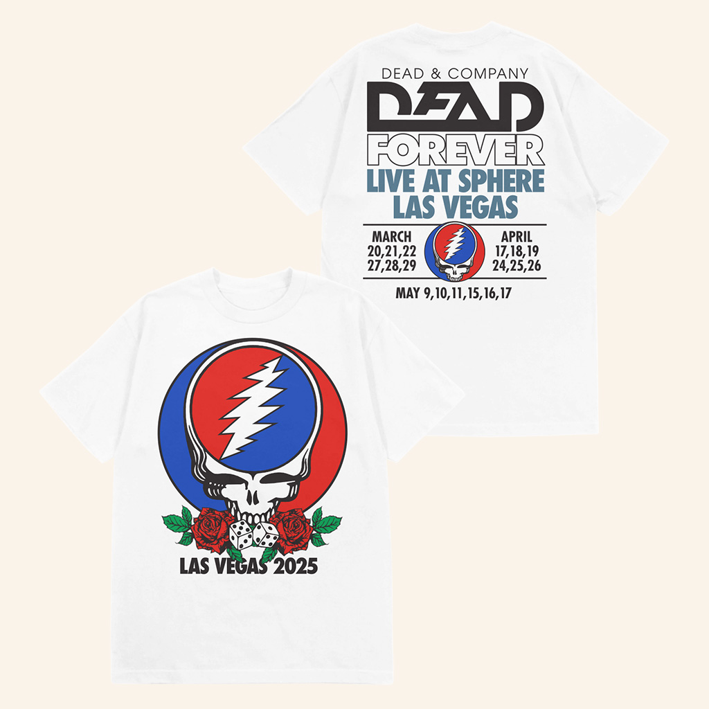 Dead And Company Merch Dead Forever Spring 2025 T-Shirt Cool Gifts For Music Lovers Dead And Company Merch Dead Forever Spring 2025 T-Shirt Cool Gifts For Music Lovers