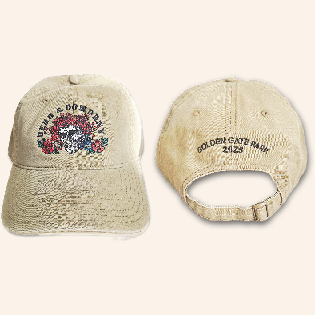 Dead And Company Merch Golden Gate Park Bertha Embroidered Hat Christmas Gift For Her Dead And Company Merch Golden Gate Park Bertha Embroidered Hat Christmas Gift For Her