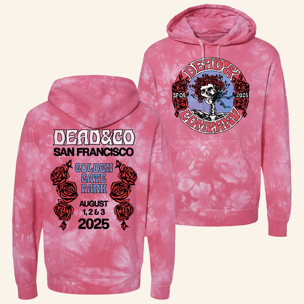 Dead And Company Merch Golden Gate Park Tie Dye Hoodie Christmas Ideas For Wife Dead And Company Merch Golden Gate Park Tie Dye Hoodie Christmas Ideas For Wife