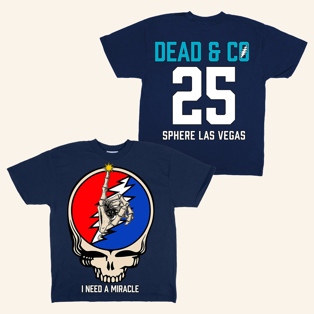 Dead And Company Merch I Need A Miracle Dead Forever 2025 Shirt Christmas Gifts For Men Dead And Company Merch I Need A Miracle Dead Forever 2025 Shirt Christmas Gifts For Men