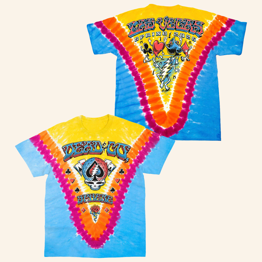 Dead And Company Merch Sphere 2025 Tie Dye T-Shirt Presents For Rock Music Lovers Dead And Company Merch Sphere 2025 Tie Dye T-Shirt Presents For Rock Music Lovers