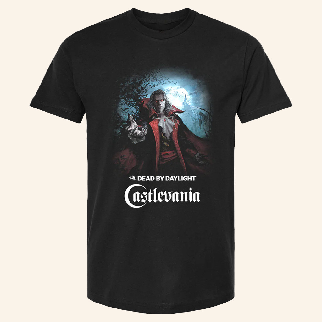 Dead By Daylight Merch Dead By Daylight x Castlevania Dracula T-Shirt Gifts For Him