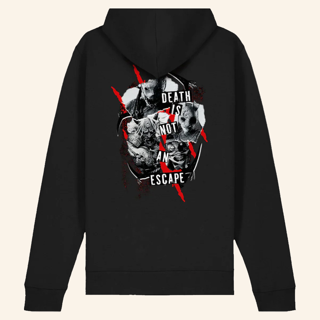 Dead By Daylight Merch Death Is Not An Escape Hoodie Gift Ideas For Husband Dead By Daylight Merch Death Is Not An Escape Hoodie Gift Ideas For Husband