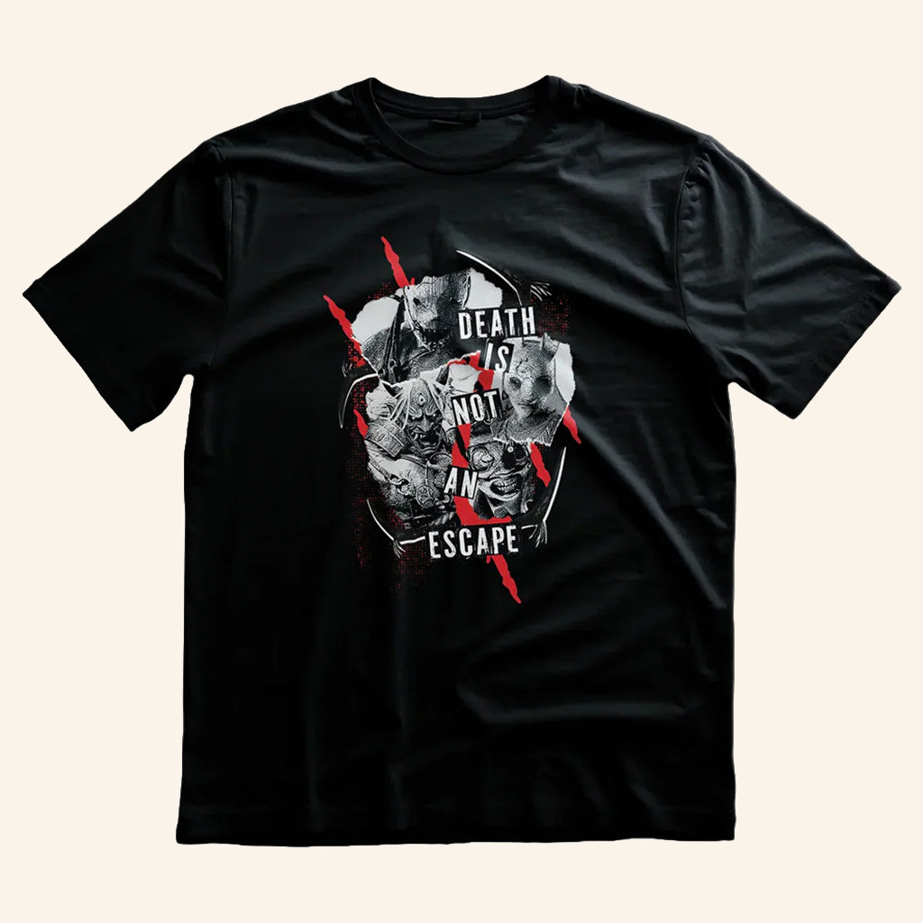 Dead By Daylight Merch Death Is Not An Escape T-Shirt Unique Gifts For Brothers Dead By Daylight Merch Death Is Not An Escape T-Shirt Unique Gifts For Brothers