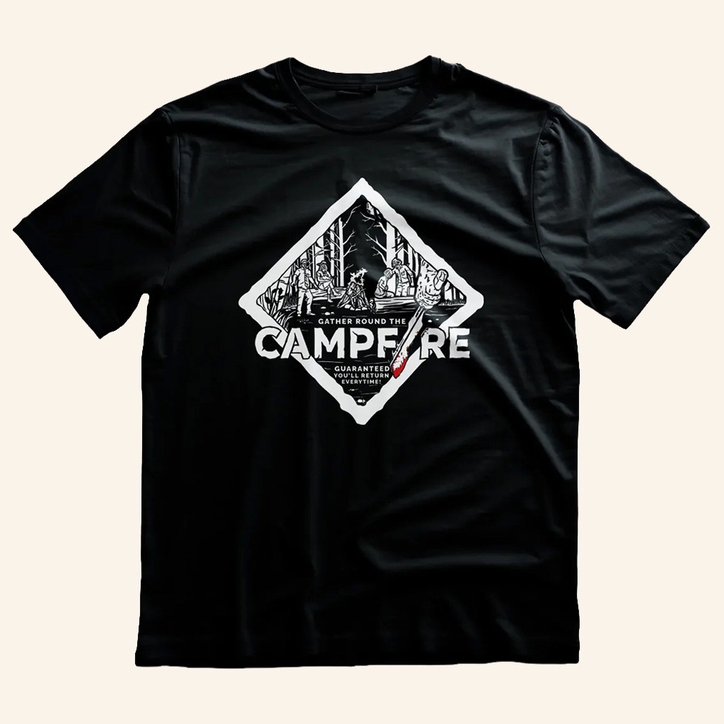 Dead By Daylight Merch Gather Round The Campfire T-Shirt Best Gifts For Husband Dead By Daylight Merch Gather Round The Campfire T-Shirt Best Gifts For Husband