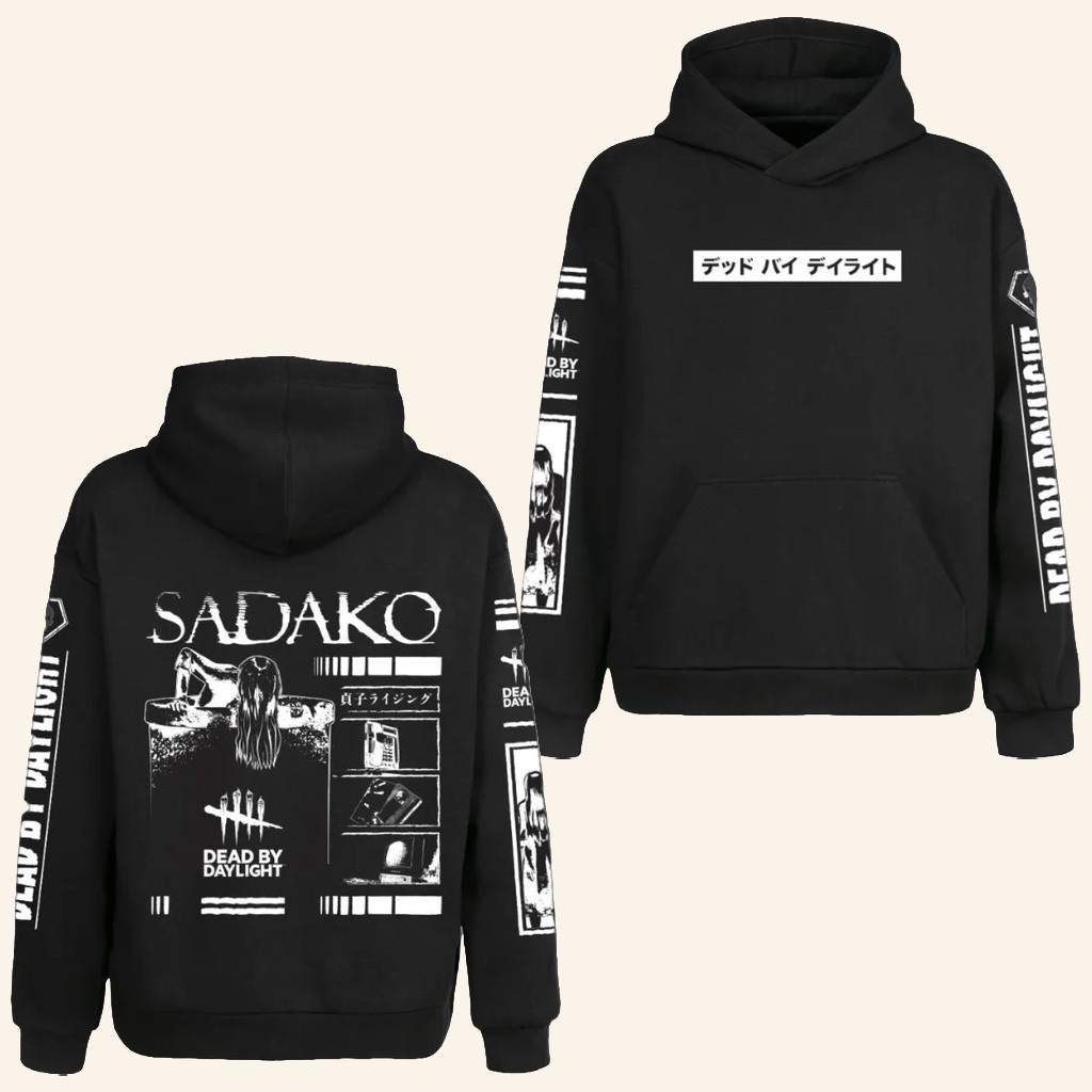Dead By Daylight Merch Sadako Retro Hoodie Unique Gifts For Boyfriend
