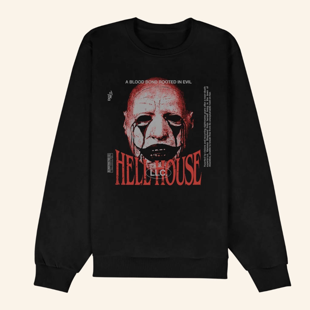 Dead Meat Merch Dead Meat X Hell House Crewneck Sweatshirt Christmas Ideas For Boyfriend Dead Meat Merch Dead Meat X Hell House Crewneck Sweatshirt Christmas Ideas For Boyfriend