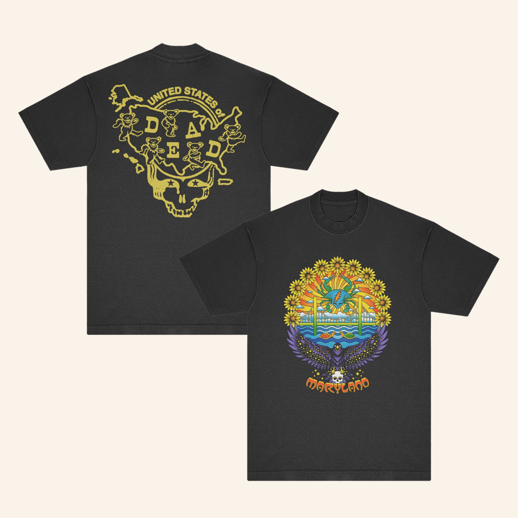 Dead Merch Maryland United States Of Dead T-Shirt Gifts For Friends Dead Merch Maryland United States Of Dead T-Shirt Gifts For Friends