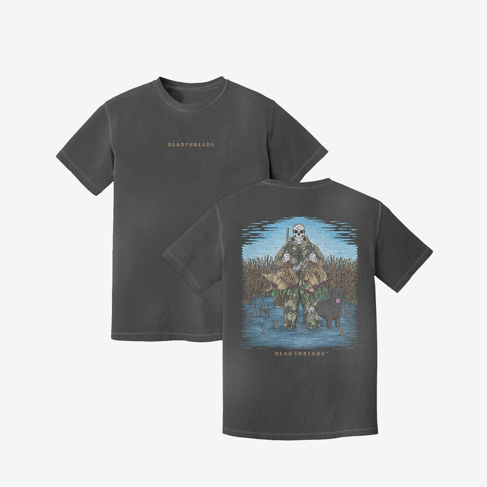 Dead Threads Merch Duck Huntin Tee Shirt Skeleton Hunter Design Hunter Gift Ideas