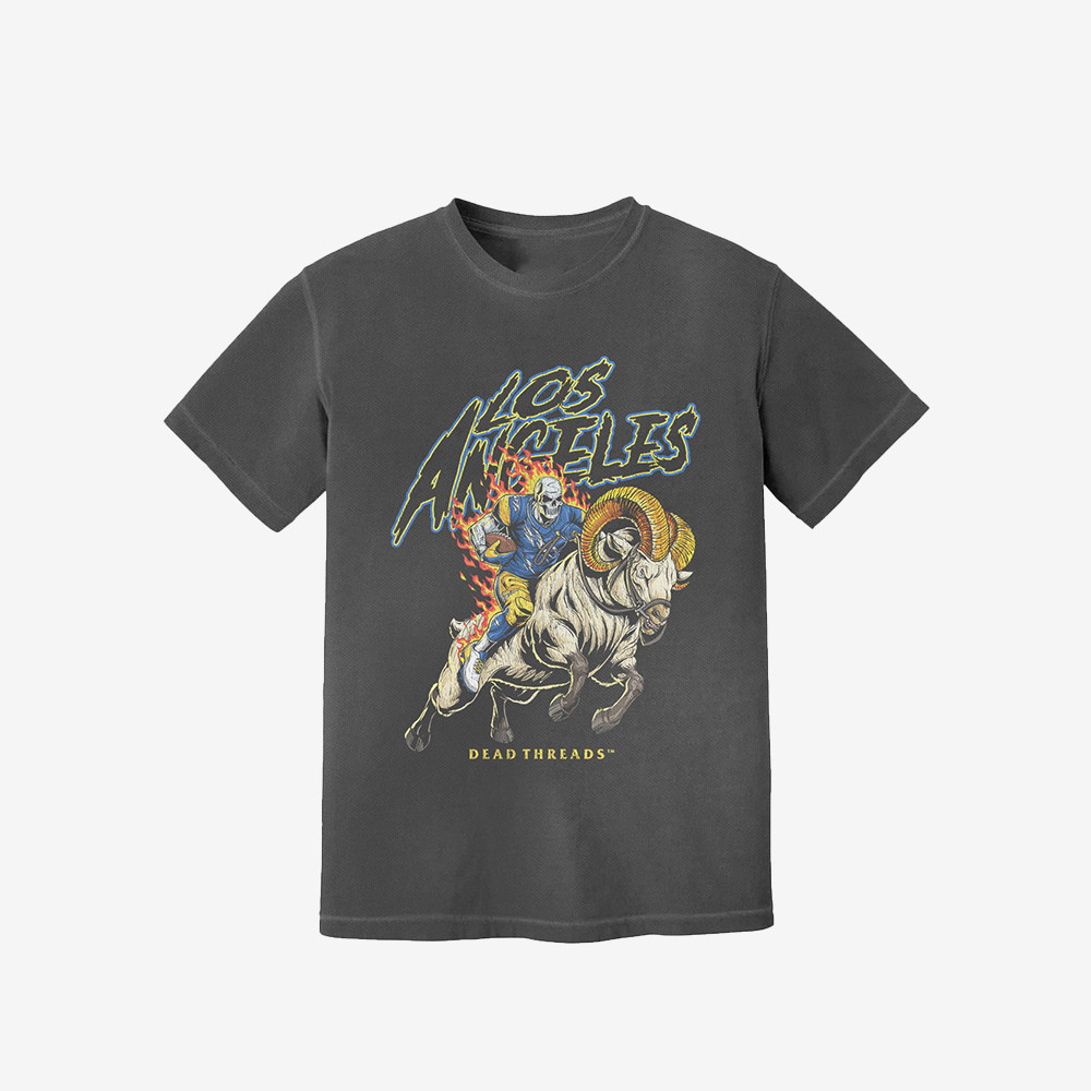 Dead Threads Merch Los Angeles Football T-Shirt Game Day Gifts For Football Fans