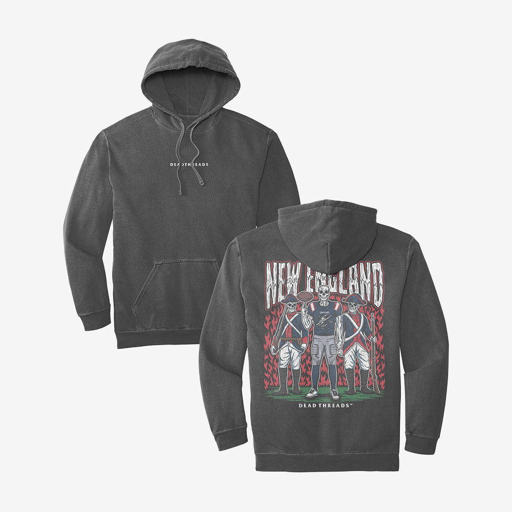 Dead Threads Merch New England Football Hoodie Best Gifts For Football Players