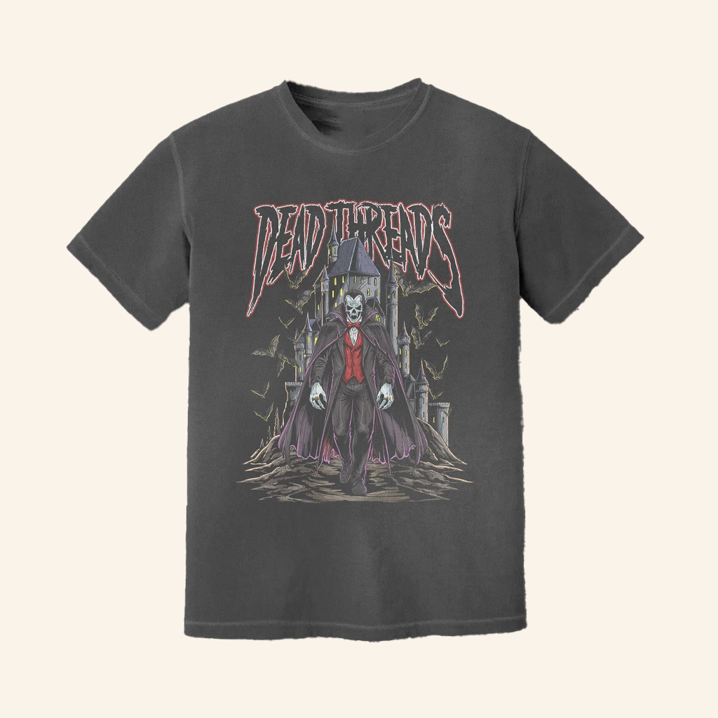 Dead Threads Merch The Vampire Halloween Shirt Gift Ideas For Father
