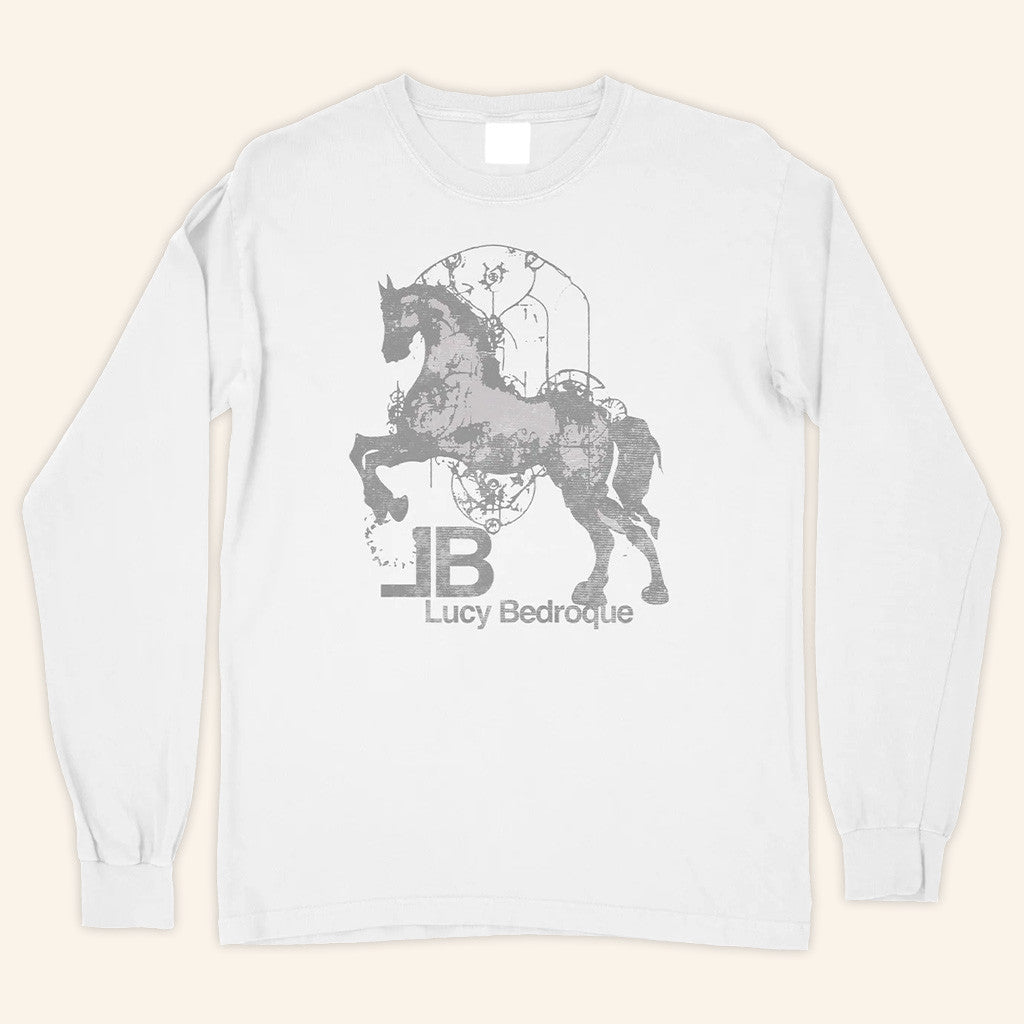 Deadair Merch Lucy Bedroque White Long Sleeve T-Shirt Gifts For Friends Deadair Merch Lucy Bedroque White Long Sleeve T-Shirt Gifts For Friends