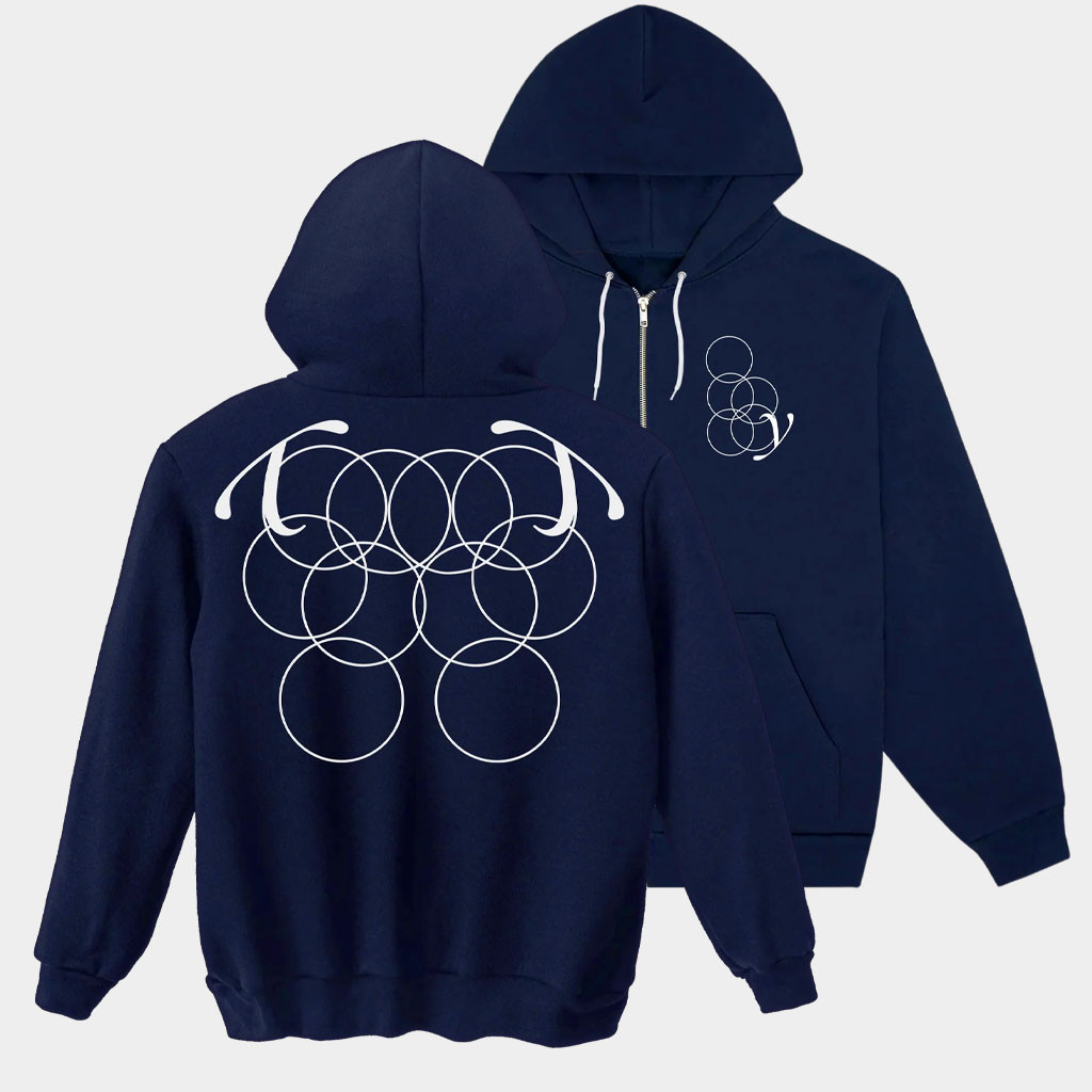 DeadAir Merch Navy Zip Hoodie Birthday Presents For Boyfriend-1