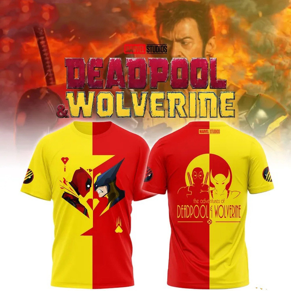Deadpool And Wolverine Movies Fan Lover T-Shirt Gifts For Husband