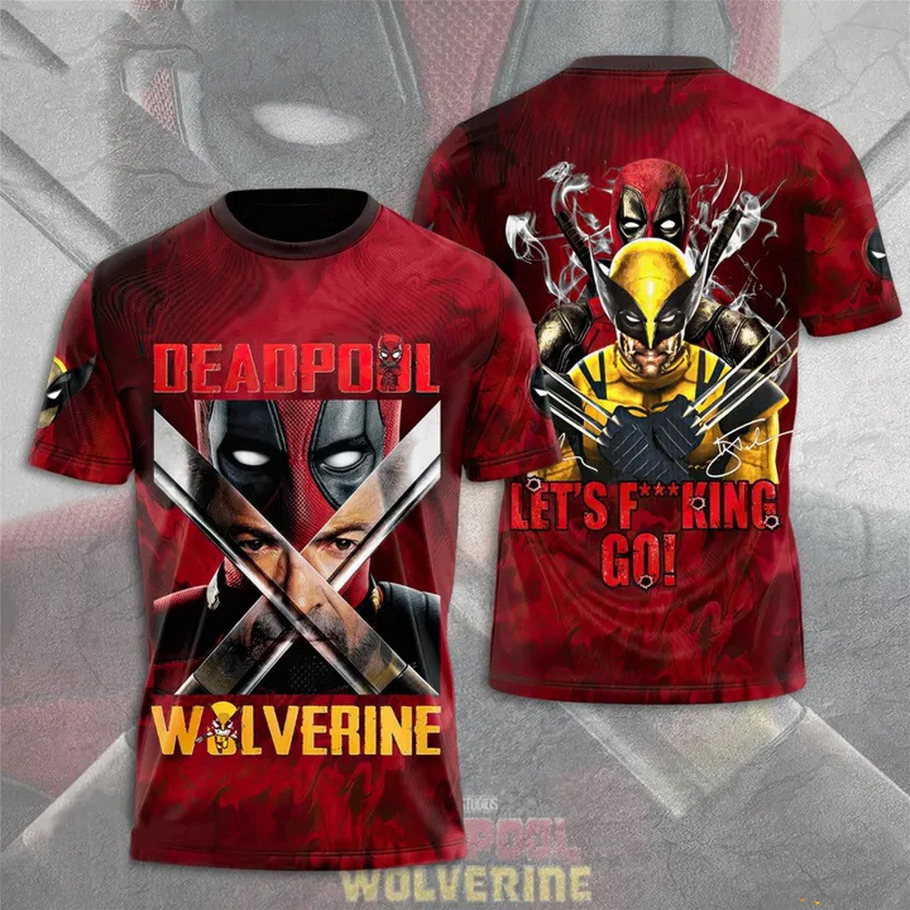 Deadpool And Wolverine Movies Shirt Gifts For Fans