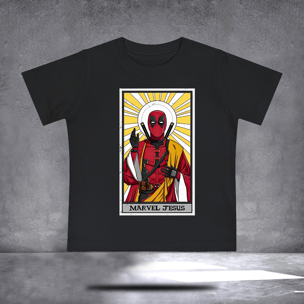 Deadpool Marvel Jesus Crop Top Movie Lovers Cute Apparel Gift Ideas For Deadpool Fans