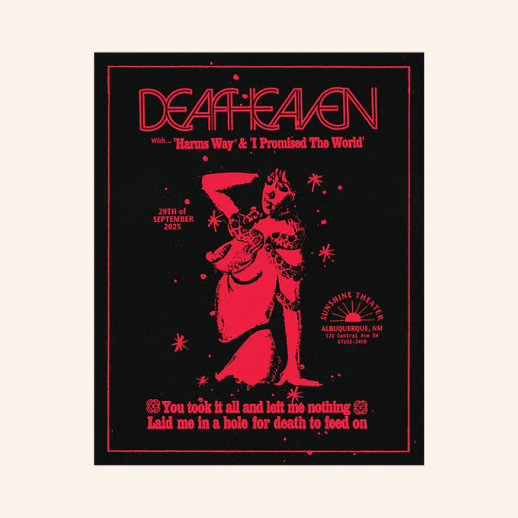 Deafheaven Merch Albuquerque Poster Wall Art Decor Presents For Music Lovers