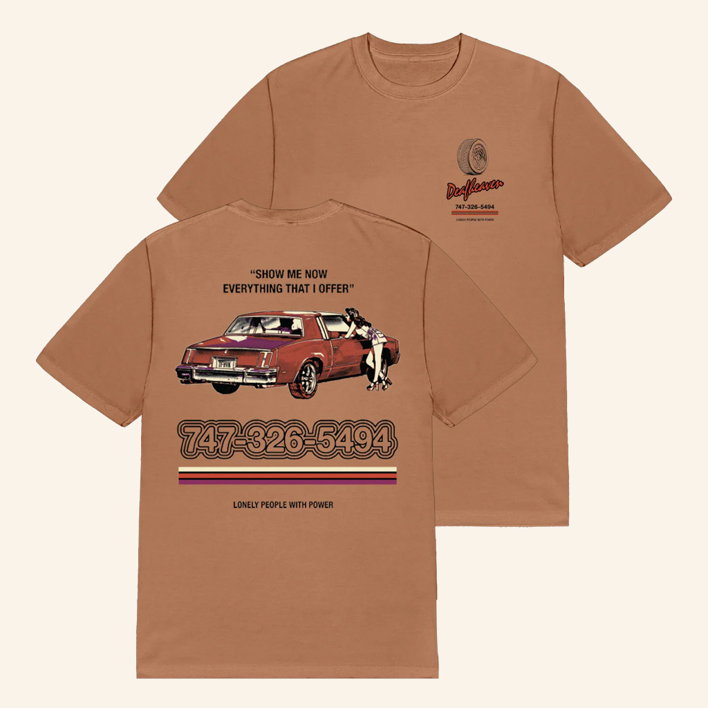 Deafheaven Merch Automotive T-Shirt Show Me Now Everything That I Offer Shirt Dad Gifts