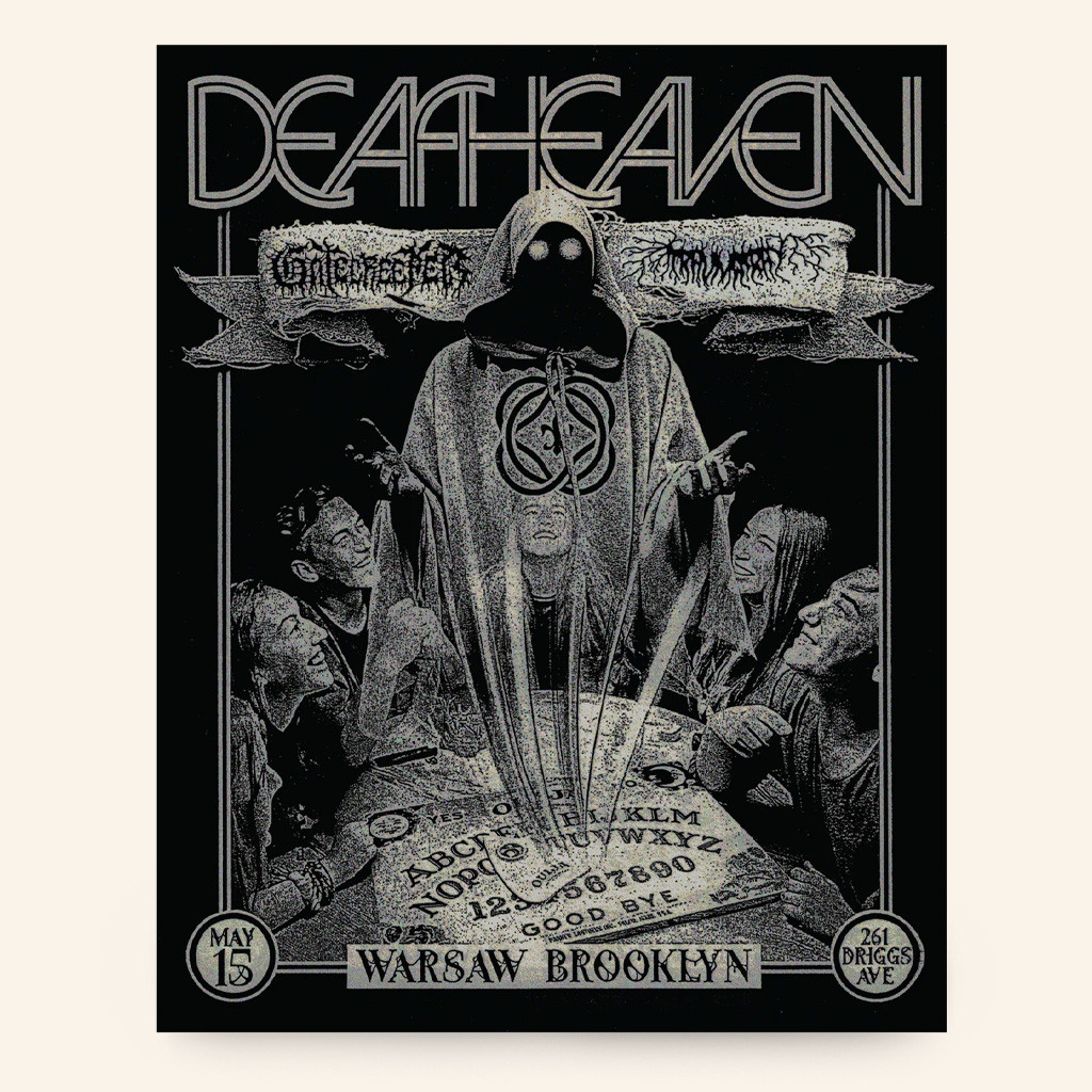 Deafheaven Merch Brooklyn Tour Poster Home Decor Gifts For Music Lovers Deafheaven Merch Brooklyn Tour Poster Home Decor Gifts For Music Lovers