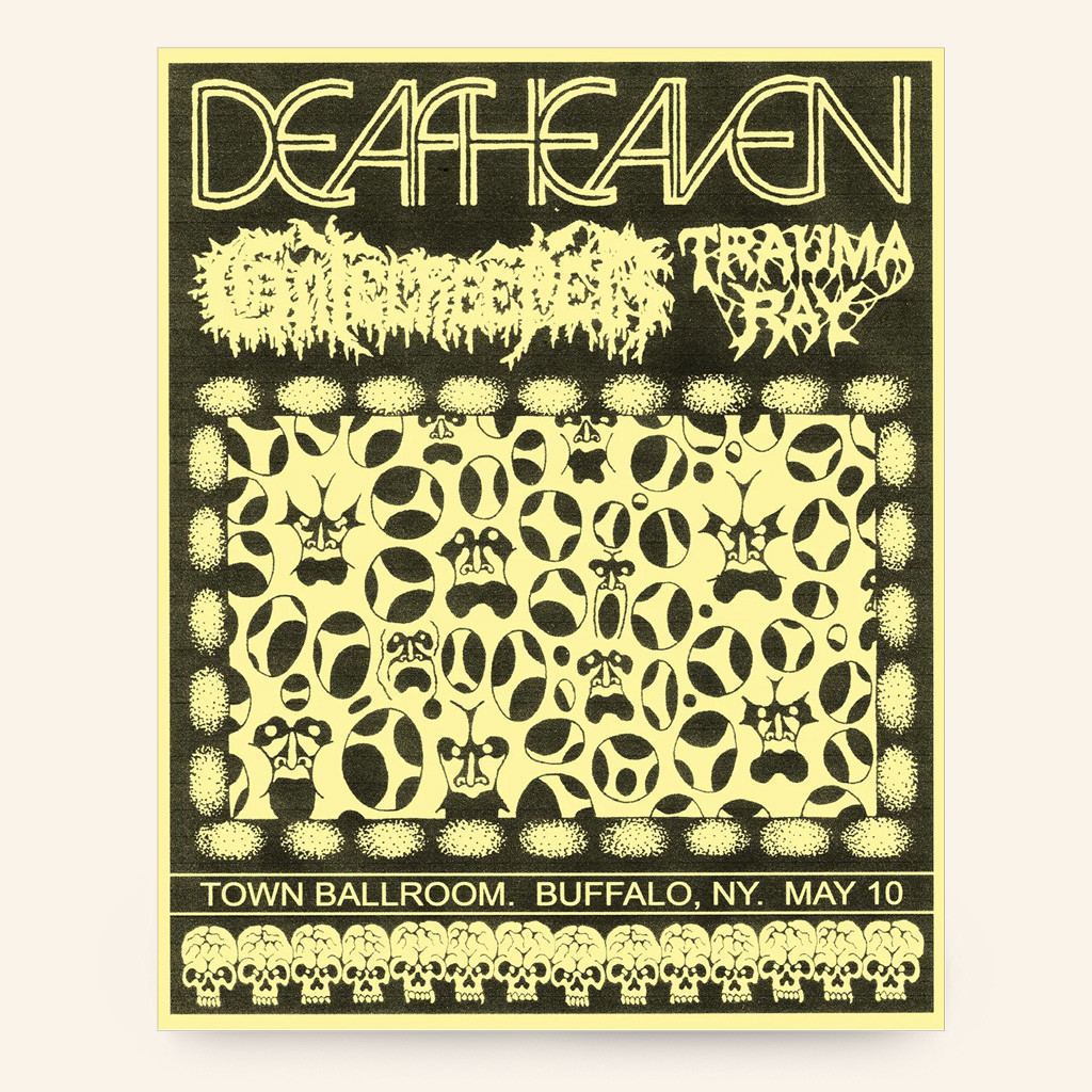Deafheaven Merch Buffalo Tour Poster Wall Decor Gifts For Music Fans