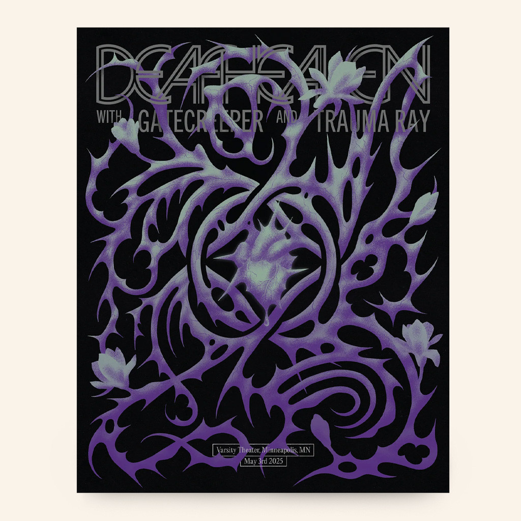 Deafheaven Merch Minneapolis Tour Poster Wall Decor Presents For Music Lovers