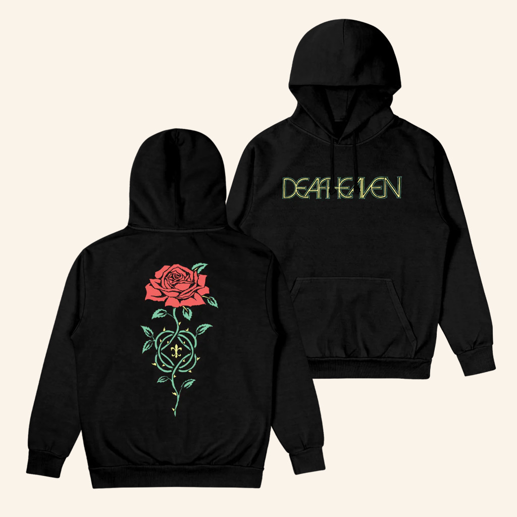 Deafheaven Merch Rose Hoodie Christmas Gift Ideas For Girlfriend