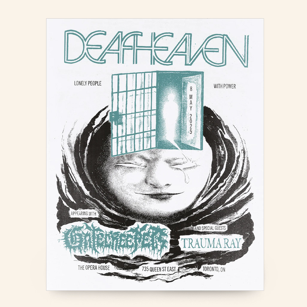 Deafheaven Merch Toronto Tour Poster Home Decor Best Gifts For Music Lovers