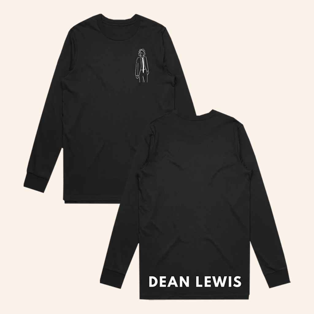 Dean Lewis Merch Doodle Black Long Sleeve Shirt Christmas Gift Ideas For Boyfriend Dean Lewis Merch Doodle Black Long Sleeve Shirt Christmas Gift Ideas For Boyfriend