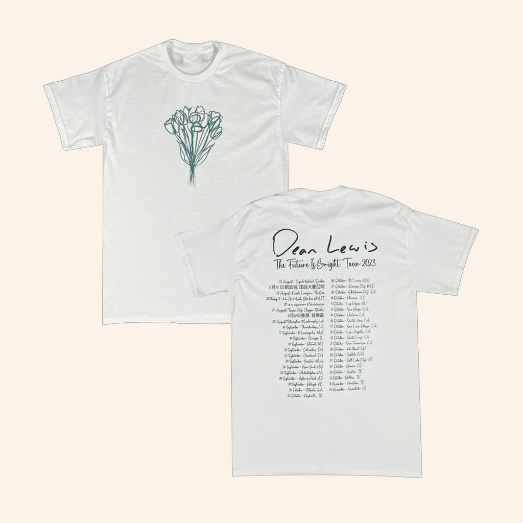Dean Lewis Merch The Future Is Bright Tour Shirt Christmas Gift For Her Dean Lewis Merch The Future Is Bright Tour Shirt Christmas Gift For Her
