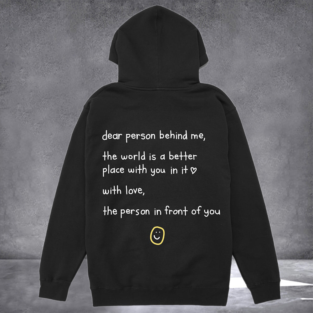 Dear Person Behind Me Hoodie Mental Health Awareness Hoodies With Positive Messages Dear Person Behind Me Hoodie Mental Health Awareness Hoodies With Positive Messages