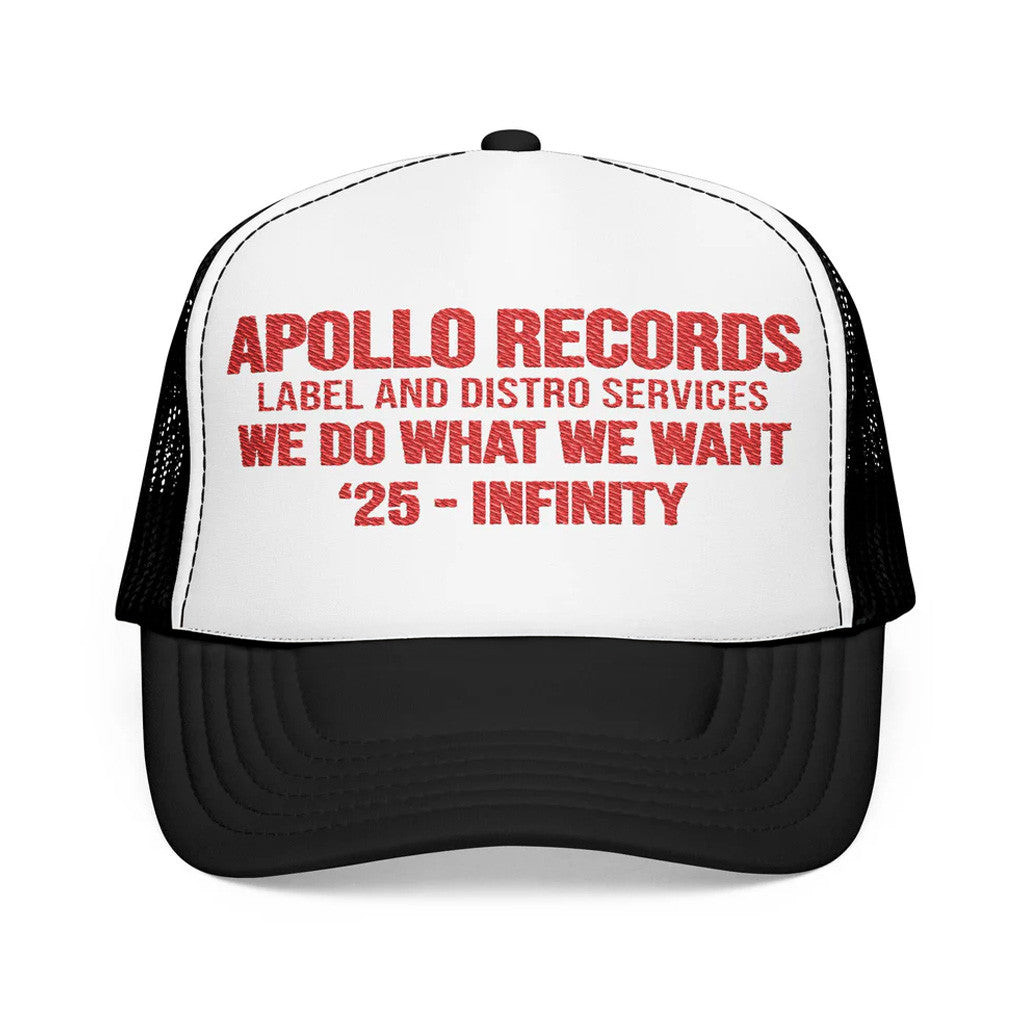 Death By Martymar Merch Apollo Records Label And Distro Services We Do What Trucker Hat