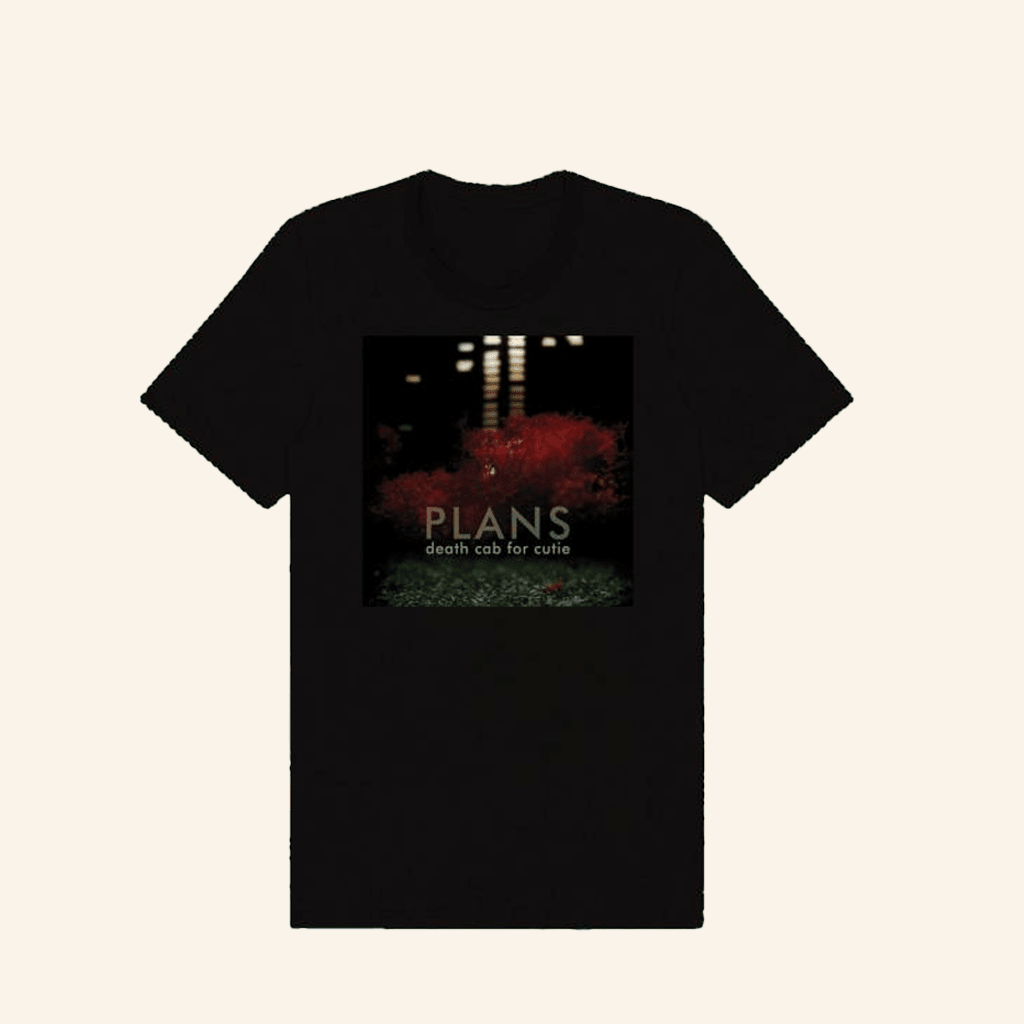 Death Cab For Cutie Merch Plans Album Art T-Shirt Best Friends Gifts