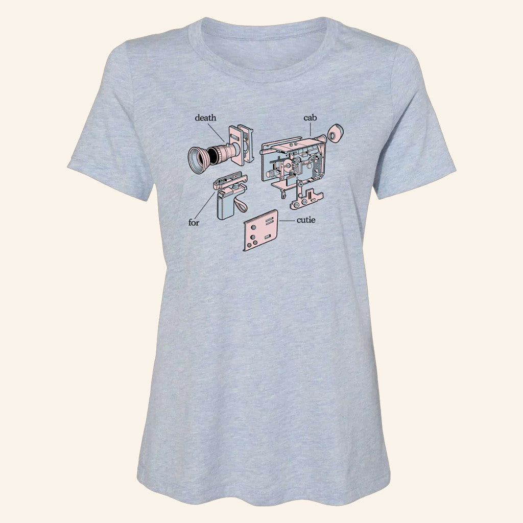 Death Cab For Cutie Merch Super 8 Womens T-Shirt Gifts For Girlfriend Death Cab For Cutie Merch Super 8 Womens T-Shirt Gifts For Girlfriend