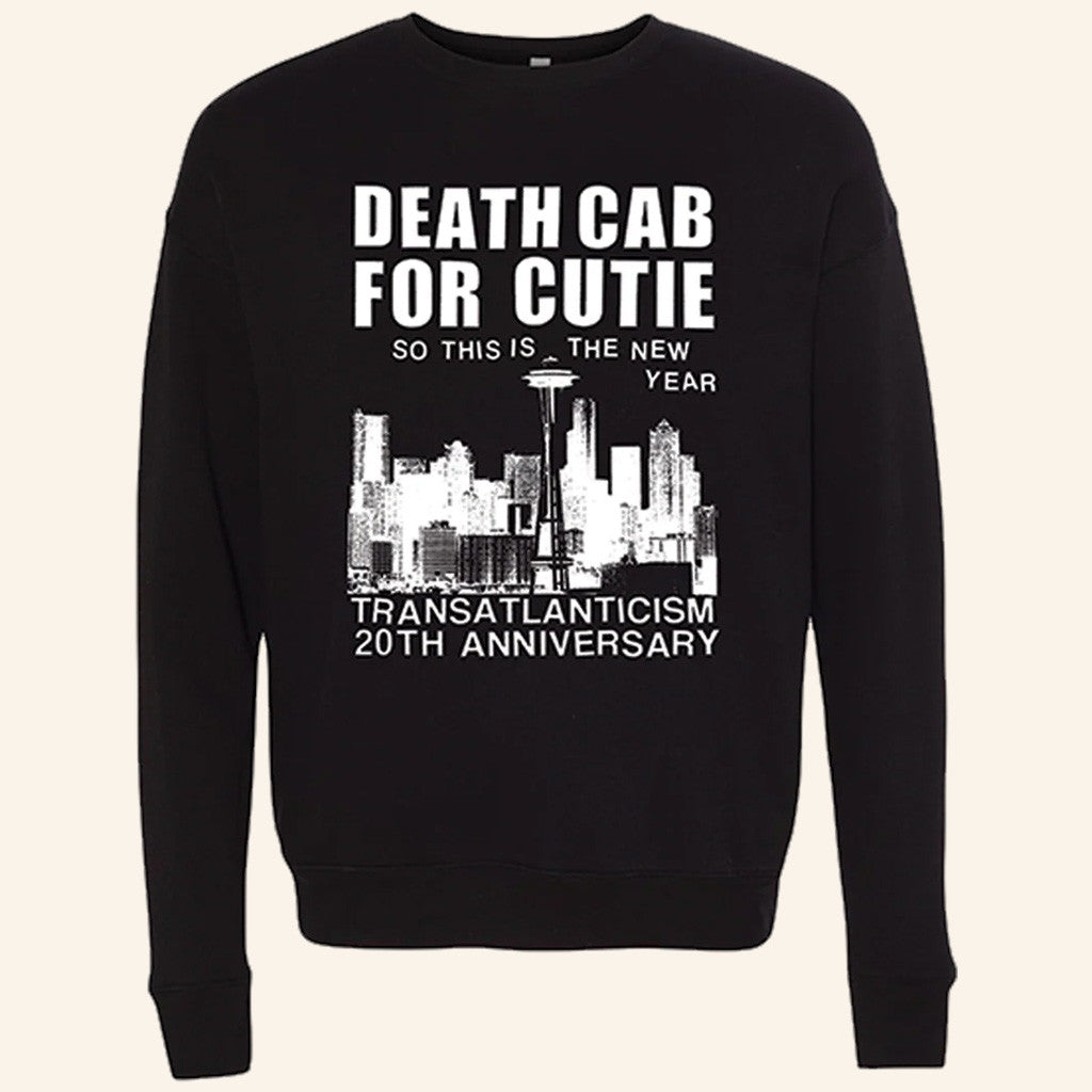 Death Cab For Cutie Merch The New Year Crewneck Sweatshirt Gifts For Boyfriend Death Cab For Cutie Merch The New Year Crewneck Sweatshirt Gifts For Boyfriend