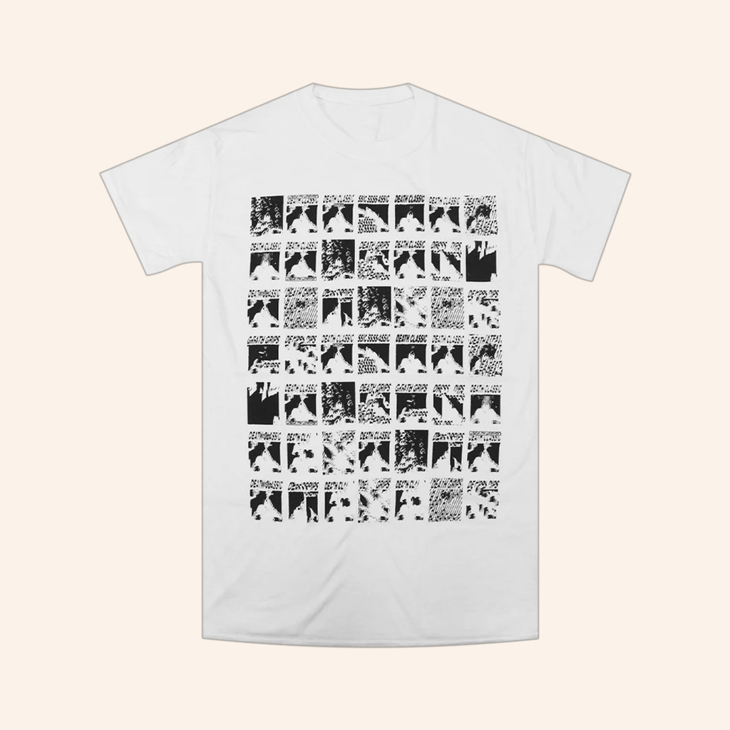 Death Grips Merch Death Grid White T-Shirt Christmas Gift Ideas For Sister