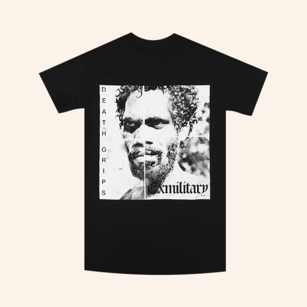 Death Grips Merch Exmilitary Black T-Shirt Best Gifts For Music Lovers Death Grips Merch Exmilitary Black T-Shirt Best Gifts For Music Lovers