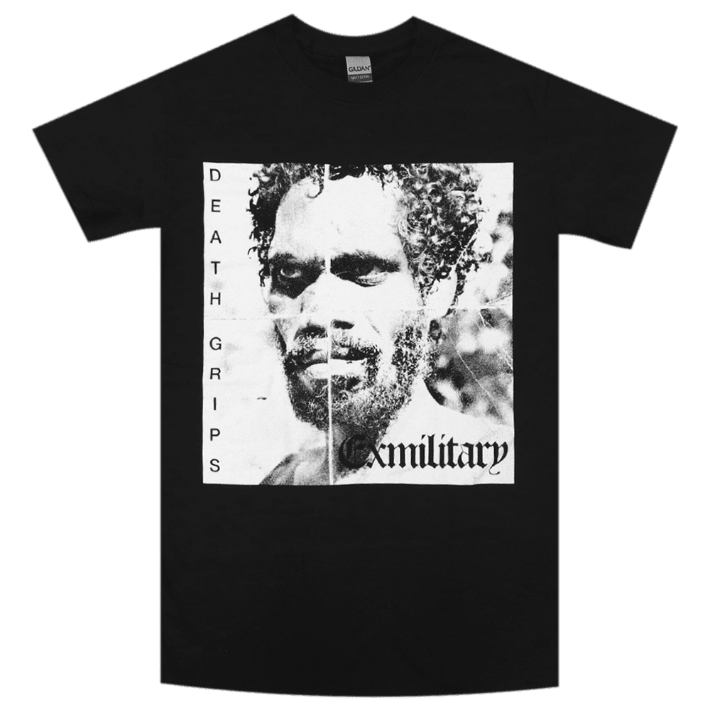 Death Grips Merch T-Shirt Death Grips Exmilitary Black Tee Gifts For Band Fans