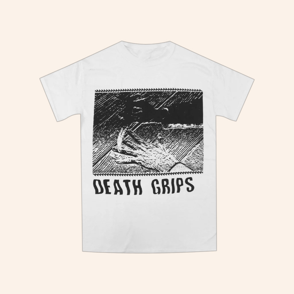 Death Grips Merch Talented White T-Shirt Christmas Gift For Husband Death Grips Merch Talented White T-Shirt Christmas Gift For Husband