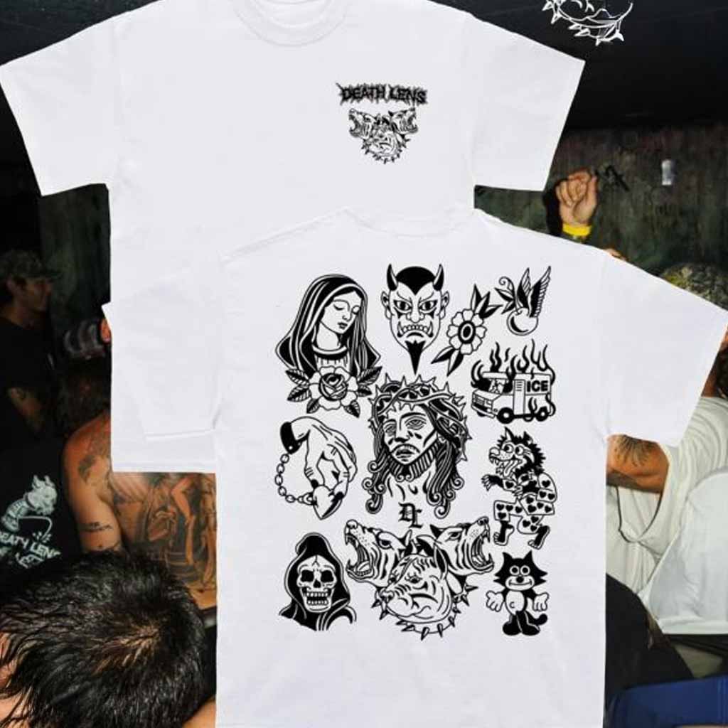 Death Lens Band Merch Our Own Tatt's T-Shirt Death Lens Merch Gifts For Music Fans Death Lens Band Merch Our Own Tatt's T-Shirt Death Lens Merch Gifts For Music Fans