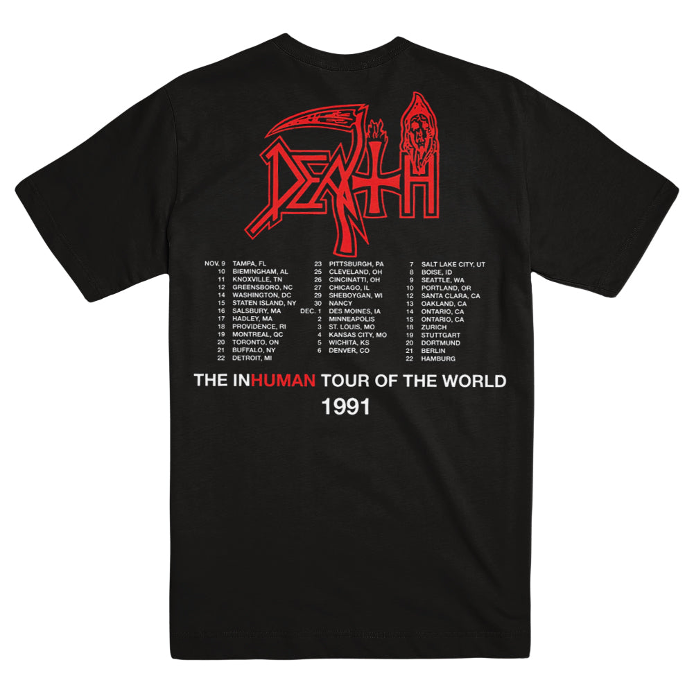 Death Merch Human World Tour 1991-92 Shirt Death Shirt Dad Gifts For Father'S Day 2025 Death Merch Human World Tour 1991-92 Shirt Death Shirt Dad Gifts For Father'S Day 2025