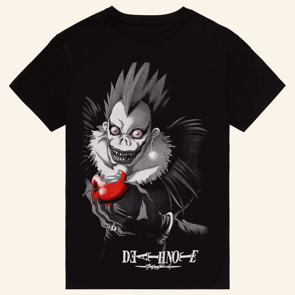 Death Note Merch Ryuk T-Shirt Unique Birthday Gift For Husband