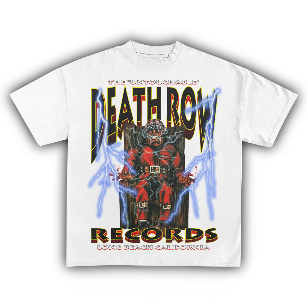 Death Row Records The Untouchable White Shirt Death Row Records Merch Fans Gifts