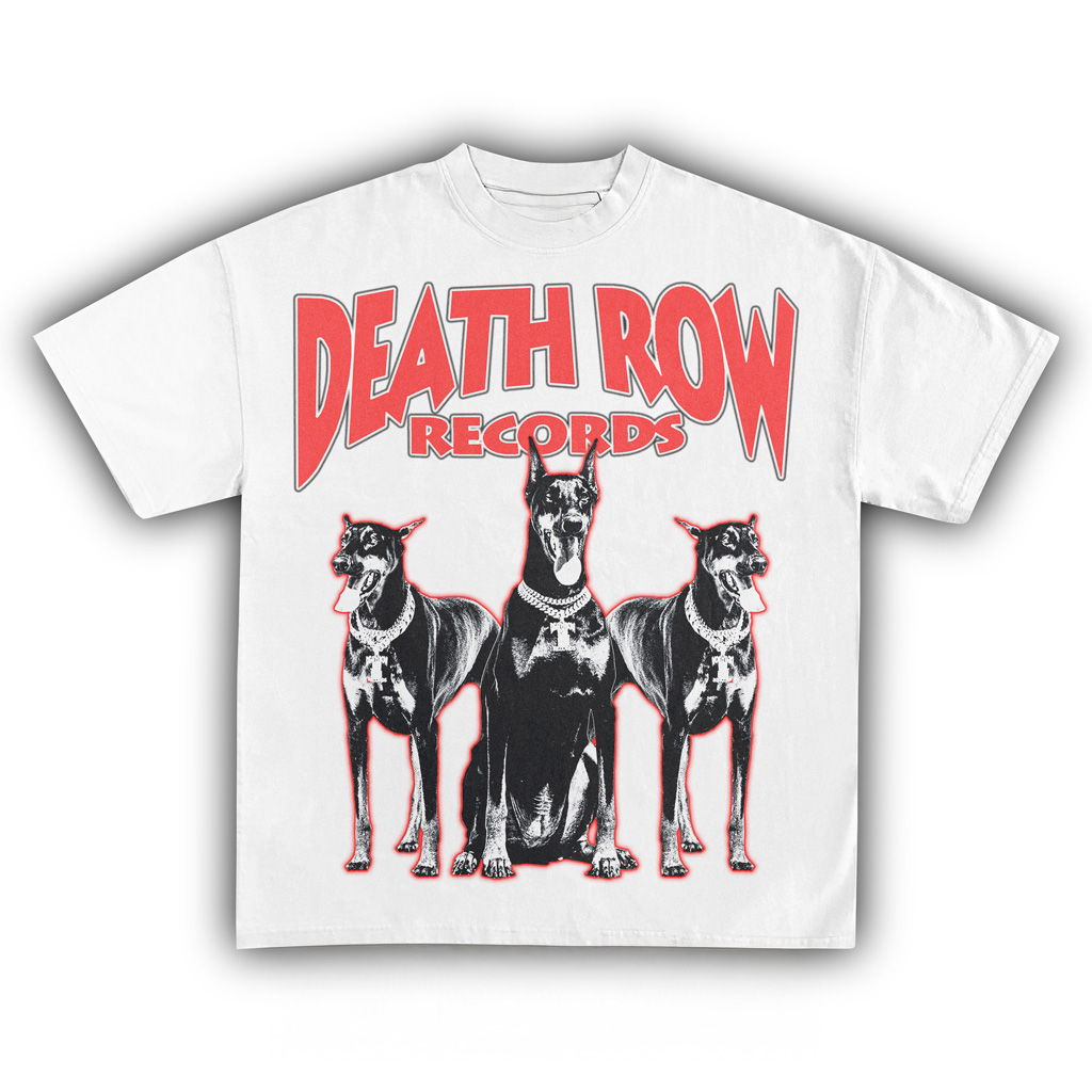 Death Row Records White T-Shirt Fan Merch Christmas Gifts For Boyfriend Death Row Records White T-Shirt Fan Merch Christmas Gifts For Boyfriend