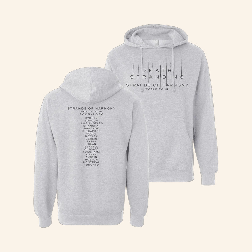 Death Stranding Concert Merch Strands Of Harmony Hoodie Christmas Gift Ideas For Boyfriend